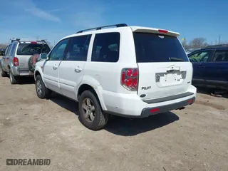 2007 Honda Pilot EX-L with VIN 5FNYF18777B002106, listed as a IAAI auction lot 42060765 with 202,276 mi miles. Bid and sale history available at carsss.com. Image 3.