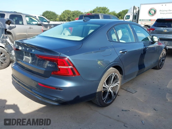 2024 Volvo S60 Core Dark Theme with VIN 7JRL12TKXRG295195, listed as a IAAI auction lot 42616001 with 37,540 mi miles and . Bid and sale history available at DreamBid. Image 4.