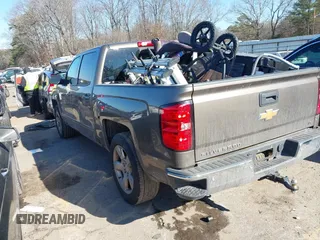 2015 Chevrolet Silverado 1500 LT with VIN 3GCPCREC3FG292888, listed as a IAAI auction lot 41416740 with 123,000 mi miles. Bid and sale history available at carsss.com. Image 3.
