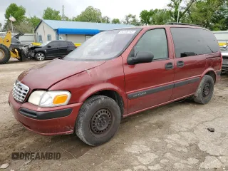 2000 Chevrolet Venture Plus 1SB z VIN 1GNDU03E2YD122299, wystawiony jako Copart lot #54706145 z przebiegiem 186 364 mil mil oraz Szkody całkowita. Historia ofert i sprzedaży dostępna na DreamBid. Obrazek 1.