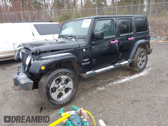 2016 Jeep Wrangler Unlimited 75th Anniversary with VIN 1C4HJWEG3GL181371, listed as a IAAI auction lot 41864965 with 64,259 mi miles and . Bid and sale history available at DreamBid. Image 2.