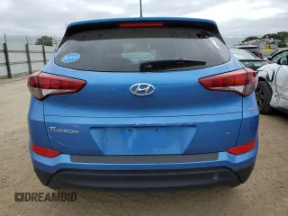 2017 Hyundai Tucson SE with VIN KM8J23A47HU485044, listed as a Copart auction lot 53920415 with 79,336 mi miles and Salvage Title. Bid and sale history available at carsss.com. Image 6.
