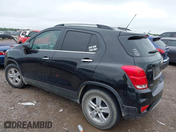 2020 Chevrolet Trax LT with VIN KL7CJLSB2LB015650, listed as a IAAI auction lot 42190979 with 64,018 mi miles and . Bid and sale history available at DreamBid. Image 3.