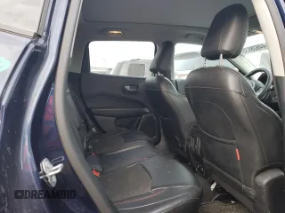 2018 Jeep Compass Trailhawk with VIN 3C4NJDDB5JT112495, listed as a Copart auction lot 44628635 with 62,882 mi miles and Salvage Title. Bid and sale history available at carsss.com. Image 10.
