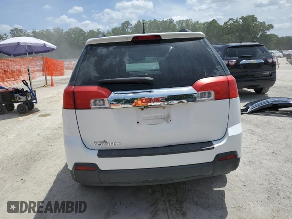 2011 GMC Terrain SLE-2 with VIN 2CTALSEC0B6430698, listed as a Copart auction lot 55236695 with 111,802 mi miles and Clean Title. Bid and sale history available at DreamBid. Image 6.