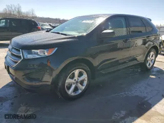 2015 Ford Edge SE with VIN 2FMTK3G85FBC33573, listed as a Copart auction lot 47874185 with 72,016 mi miles and Salvage Title. Bid and sale history available at carsss.com. Image 1.