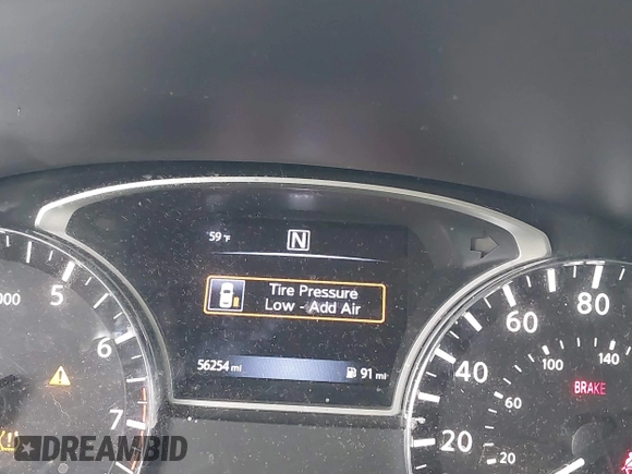 2018 Nissan Pathfinder SL with VIN 5N1DR2MN3JC674373, listed as a IAAI auction lot 41699281 with 56,254 mi miles. Bid and sale history available at carsss.com. Image 15.