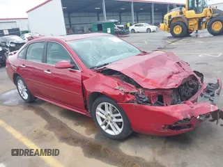 2014 Chevrolet Impala LTZ with VIN 2G1WC5E3XE1136173, listed as a IAAI auction lot 41923531 with 155,938 mi miles and . Bid and sale history available at DreamBid. Image 1.