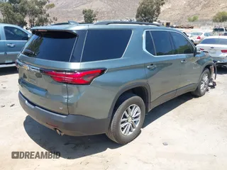 2023 Chevrolet Traverse LT Cloth with VIN 1GNERGKWXPJ294573, listed as a IAAI auction lot 42682750 with 40,027 mi miles and . Bid and sale history available at DreamBid. Image 4.