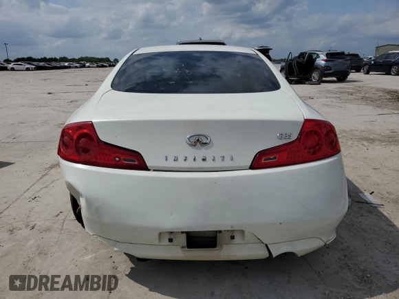 2007 Infiniti G35 with VIN JNKCV54EX7M910158, listed as a Copart auction lot 55117665 with Not Provided miles and Clean Title. Bid and sale history available at carsss.com. Image 6.