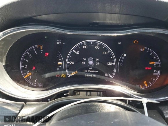 2021 Jeep Grand Cherokee Laredo X with VIN 1C4RJFAG8MC827879, listed as a Copart auction lot 54384185 with 53,163 mi miles and Salvage title. Bid and sale history available at DreamBid. Image 9.