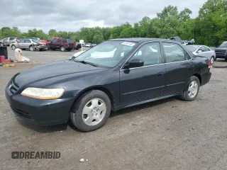 2002 Honda Accord EX z VIN 1HGCG16532A078207, wystawiony jako Copart lot #56585155 z przebiegiem 123 948 mil mil oraz Szkoda całkowita • Salvage title. Historia ofert i sprzedaży dostępna na DreamBid. Obrazek 1.