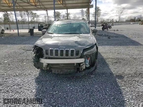 2021 Jeep Cherokee Latitude Lux with VIN 1C4PJLMX8MD144043, listed as a Copart auction lot 45337245 with 27,582 mi miles and Salvage Title. Bid and sale history available at carsss.com. Image 12.
