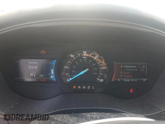 2018 Ford Fusion SE with VIN 3FA6P0LU6JR190317, listed as a Copart auction lot 52308055 with 112,481 mi miles and Clean Title. Bid and sale history available at DreamBid. Image 9.