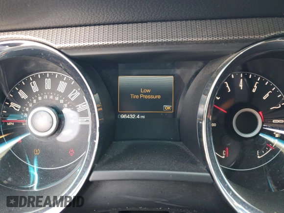 2014 Ford Mustang GT with VIN 1ZVBP8CF6E5270683, listed as a Copart auction lot 52913145 with 96,432 mi miles and Salvage title. Bid and sale history available at DreamBid. Image 9.