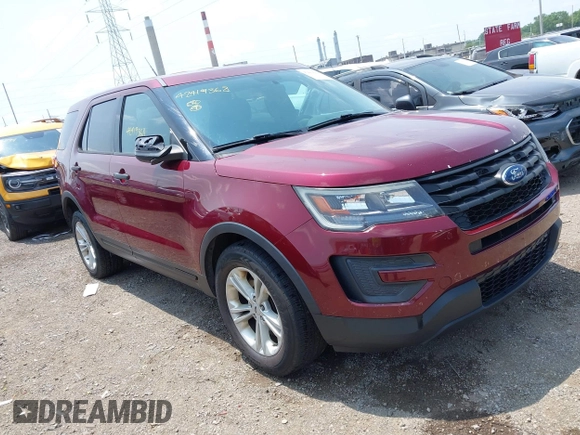 2017 Ford Police Interceptor Utility с VIN 1FM5K8AT2HGB92897, выставлен на аукционе IAAI как лот 42419368 с пробегом 180 191 миль миль и . История ставок и продаж доступна на DreamBid. Изображение 1.