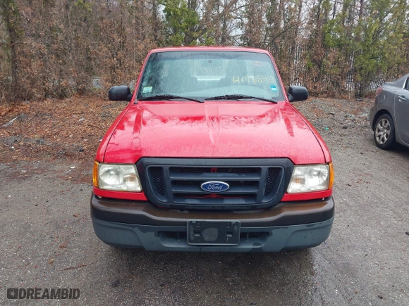 2004 Ford Ranger XL with VIN 1FTYR10D44PA46896, listed as a IAAI auction lot 41988413 with 175,033 mi miles. Bid and sale history available at carsss.com. Image 6.