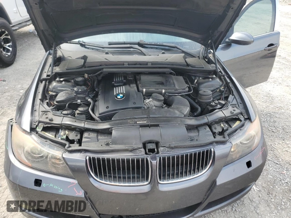 2007 BMW 3 Series 335i with VIN WBAVB73507P101280, listed as a Copart auction lot 72637104 with 126,310 mi miles and Salvage title. Bid and sale history available at DreamBid. Image 11.