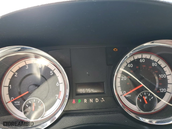 2015 Dodge Grand Caravan SE with VIN 2C4RDGBG8FR657996, listed as a Copart auction lot 52040245 with 186,754 mi miles and Salvage Title. Bid and sale history available at carsss.com. Image 9.