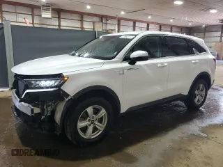 2023 Kia Sorento LX z VIN 5XYRGDLC3PG178070, wystawiony jako Copart lot #60779385 z przebiegiem 37 070 mil mil oraz Czysty tytuł • Clean title. Historia ofert i sprzedaży dostępna na DreamBid. Obrazek 1.