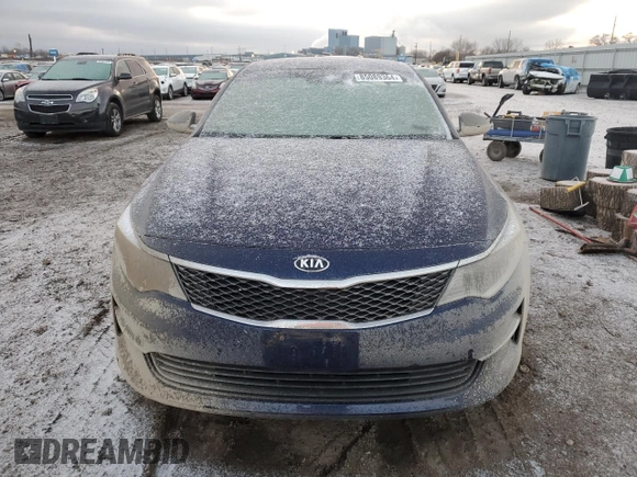 2016 Kia Optima LX with VIN 5XXGT4L35GG094291, listed as a Copart auction lot 85089364 with 89,950 mi miles and Salvage Title. Bid and sale history available at carsss.com. Image 5.