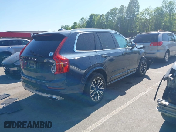 2021 Volvo XC90 Momentum with VIN YV4A22PK1M1764843, listed as a IAAI auction lot 42139864 with 31,644 mi miles and . Bid and sale history available at DreamBid. Image 4.
