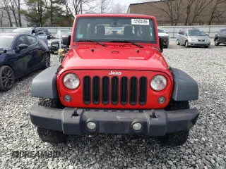 2015 Jeep Wrangler Unlimited Willys Wheeler with VIN 1C4BJWDG2FL542045, listed as a Copart auction lot 52903465 with 86,205 mi miles and Clean Title. Bid and sale history available at DreamBid. Image 5.