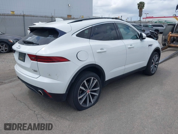 2019 Jaguar E-Pace SE with VIN SADFP2FX8K1Z70007, listed as a IAAI auction lot 42120274 with 32,487 mi miles and . Bid and sale history available at DreamBid. Image 4.