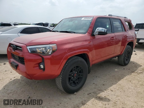 2024 Toyota 4Runner SR5 z VIN JTEEU5JR2R5308853, wystawiony jako Copart lot #50950585 z przebiegiem 14 081 mil mil oraz Czysty tytuł • Clean title. Historia ofert i sprzedaży dostępna na DreamBid. Obrazek 1.