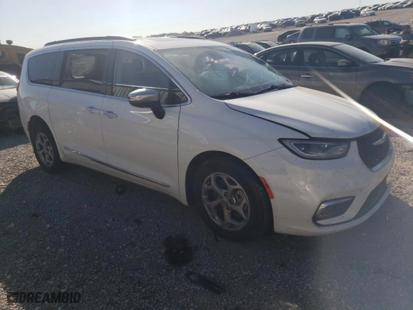 2023 Chrysler Pacifica Limited with VIN 2C4RC3GG7PR600016, listed as a Copart auction lot 74683144 with 74,673 mi miles and Salvage Title. Bid and sale history available at carsss.com. Image 4.