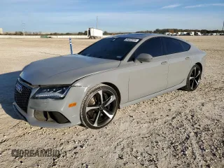 2015 Audi RS 7 Prestige z VIN WUAW2AFC7FN901067, wystawiony jako Copart lot #84822874 z przebiegiem 85 329 mil mil oraz Szkody całkowita. Historia ofert i sprzedaży dostępna na DreamBid. Obrazek 1.