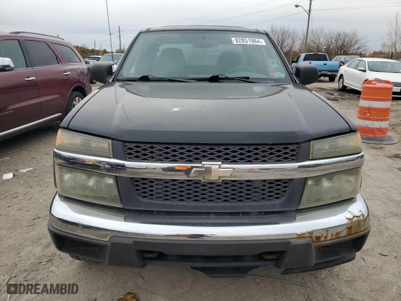 2006 Chevrolet Colorado Work Truck with VIN 1GCDT196368145145, listed as a Copart auction lot 82851984 with 146,938 mi miles and Clean Title. Bid and sale history available at carsss.com. Image 5.