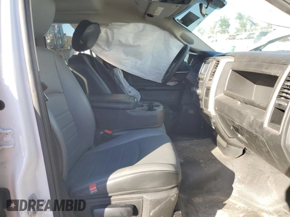 2022 Ram 1500 Tradesman with VIN 1C6RR6FG3NS171123, listed as a Copart auction lot 82397484 with 19,217 mi miles and Salvage title. Bid and sale history available at DreamBid. Image 7.