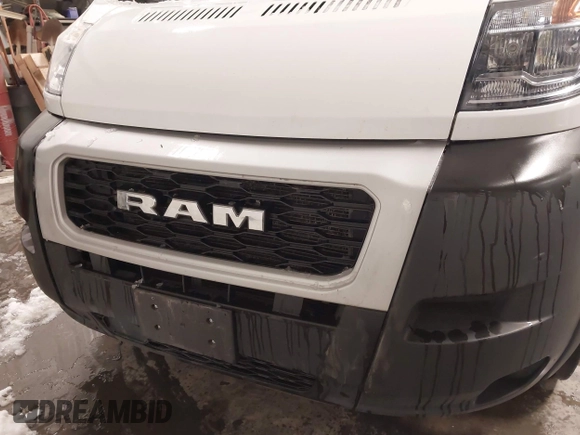2022 Ram ProMaster Cargo with VIN 3C6MRVJG5NE120608, listed as a IAAI auction lot 41583783 with 17,630 mi miles and . Bid and sale history available at DreamBid. Image 6.