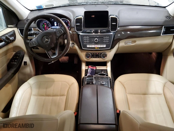 2018 Mercedes-Benz GLE with VIN 4JGDA5HB3JB167116, listed as a Copart auction lot 43129195 with 62,749 mi miles and Salvage Title. Bid and sale history available at carsss.com. Image 8.