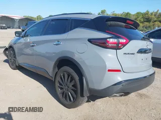 2023 Nissan Murano SV with VIN 5N1AZ2BJ5PC130761, listed as a IAAI auction lot 42055080 with 22,079 mi miles and . Bid and sale history available at DreamBid. Image 3.