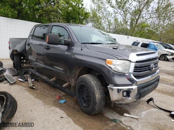 2014 Toyota Tundra 2WD Truck SR5 with VIN 5TFEY5F16EX159163, listed as a Copart auction lot 52197044 with NaN miles and Salvage Title. Bid and sale history available at carsss.com. Image 4.