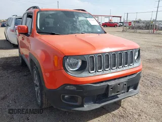 2016 Jeep Renegade Latitude with VIN ZACCJABT8GPC46743, listed as a IAAI auction lot 41752976 with 110,406 mi miles and . Bid and sale history available at DreamBid. Image 1.