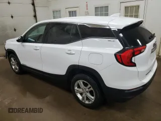 2018 GMC Terrain SLE with VIN 3GKALMEV7JL402338, listed as a Copart auction lot 77337854 with 144,904 mi miles and Salvage Title. Bid and sale history available at carsss.com. Image 2.