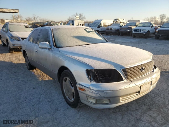 1998 Lexus LS 400 Luxury Sdn with VIN JT8BH28F7W0101596, listed as a Copart auction lot 42779415 with NaN miles and Salvage Title. Bid and sale history available at carsss.com. Image 4.