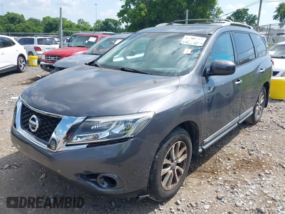 2013 Nissan Pathfinder Platinum with VIN 5N1AR2MM2DC621744, listed as a IAAI auction lot 42568157 with 172,806 mi miles and . Bid and sale history available at DreamBid. Image 6.