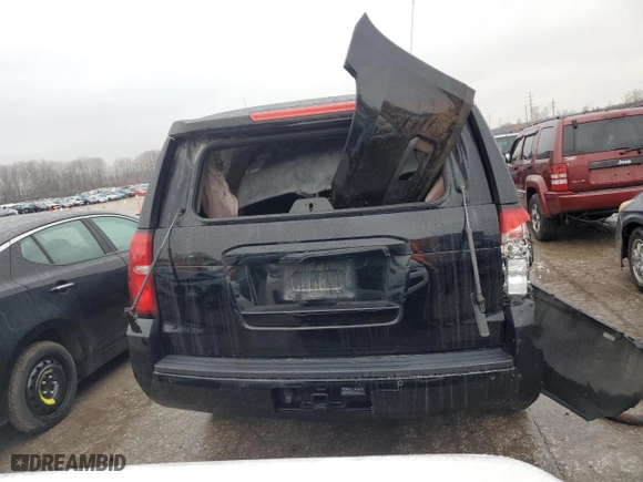 2018 Chevrolet Tahoe Commercial with VIN 1GNSKDEC2JR179756, listed as a Copart auction lot 86528874 with 0 mi miles and Salvage Title. Bid and sale history available at carsss.com. Image 6.
