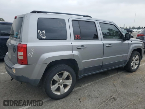 2017 Jeep Patriot High Altitude with VIN 1C4NJPFA0HD209237, listed as a Copart auction lot 54102785 with 184,433 mi miles and Clean Title. Bid and sale history available at carsss.com. Image 3.