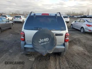 2006 Jeep Liberty Sport with VIN 1J4GL48556W185689, listed as a Copart auction lot 81289224 with 254,291 mi miles and Salvage Title. Bid and sale history available at carsss.com. Image 6.