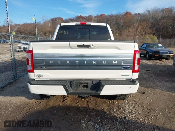 2021 Ford F-150 XL z VIN 1FTFW1E8XMFB96819, wystawiony jako IAAI lot #40954112 z przebiegiem 39 174 mil mil oraz . Historia ofert i sprzedaży dostępna na DreamBid. Obrazek 16.