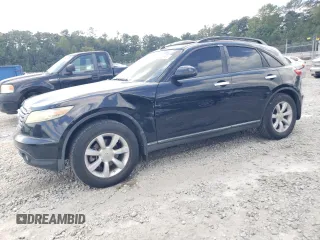 2004 Infiniti FX35 with VIN JNRAS08U74X107730, listed as a Copart auction lot 71409884 with 227,104 mi miles and Salvage Title. Bid and sale history available at carsss.com. Image 1.
