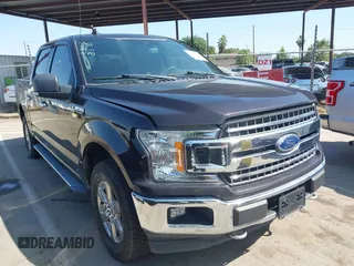 2019 Ford F-150 XL with VIN 1FTEW1EP1KFD43075, listed as a IAAI auction lot 42370335 with 81,066 mi miles and . Bid and sale history available at DreamBid. Image 1.