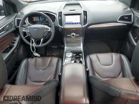 2020 Ford Edge Titanium with VIN 2FMPK3K9XLBB03754, listed as a Copart auction lot 59228775 with 63,034 mi miles and Salvage title. Bid and sale history available at DreamBid. Image 8.