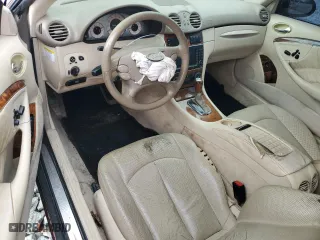 2006 Mercedes-Benz CLK-Class 5.0L with VIN WDBTJ75J86F177176, listed as a Copart auction lot 74430134 with 145,294 mi miles and Salvage Title. Bid and sale history available at carsss.com. Image 8.