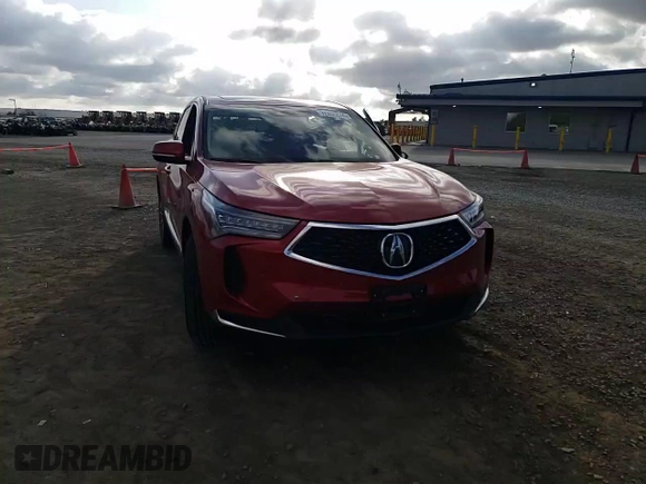 2023 Acura RDX w/Technology Package with VIN 5J8TC2H53PL010869, listed as a Copart auction lot 72406874 with 20,316 mi miles and Salvage Title. Bid and sale history available at carsss.com. Image 11.